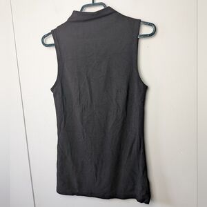 BABATON ARITZIA Women Black Sleeveless Top Size S  Fine Italian Fabric